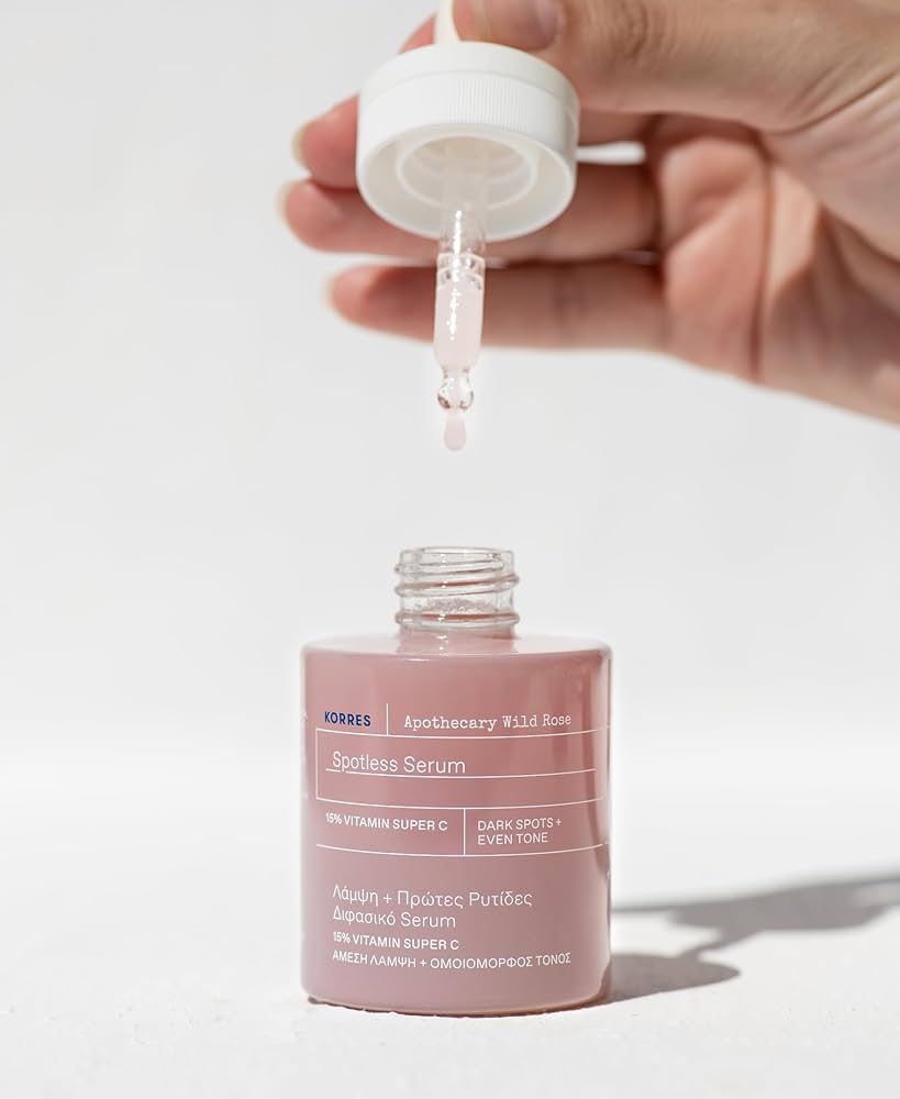 KORRES APOTHECARY WILD ROSE SPOTLESS SERUM 30ml سيروم لمكافحة البقع الداكنة من كوريس - Image 3