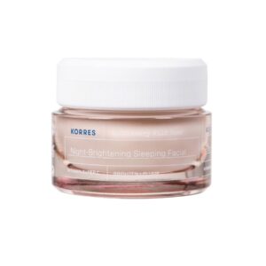 KORRES APOTHECARY WILD ROSE NIGHT-BRIGHTENING SLEEPING FACIAL 40ml كريم ليلي مجدد للبشرة من كوريس