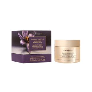 KORRES GOLDEN KROCUS HYDRA-FILLER PIUMPING CREAM SAFRAN D'OR 50ml كريم الزعفران اليوناني للعناية بالبشرة من كوريس