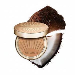 CLARINS Bronzing Compact - Golden Radiance Collection بودرة تسمير مضغوطة من كلارنس - مجموعة الإشراقة الذهبية