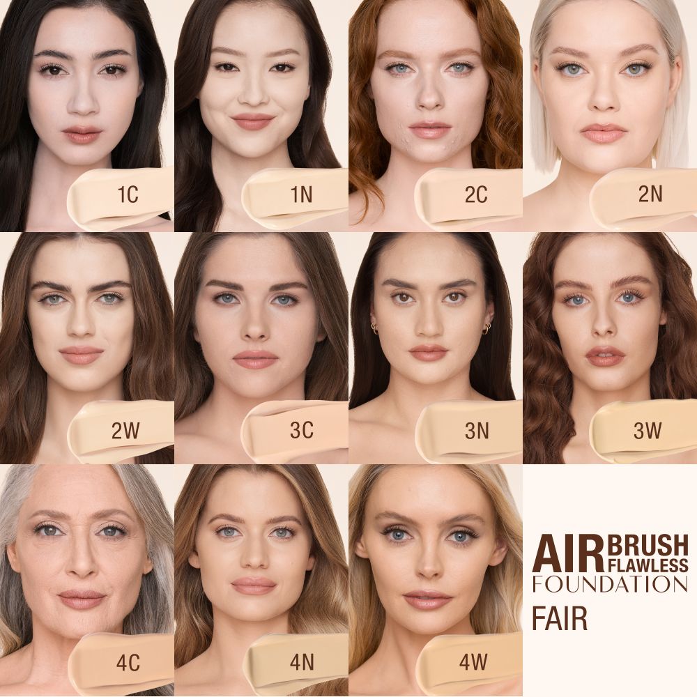 CHARLOTTE TILBURY AIRBRUSH FLAWLESS FOUNDATION فاونديشن للبشرة بتغطية عالية من تشارلوت - Image 4