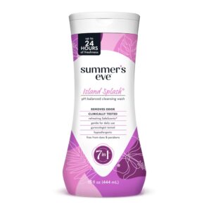 SUMMERS EVE island splash cleansing wash 444ml سمر ايف غسول للمناطق الحساسة