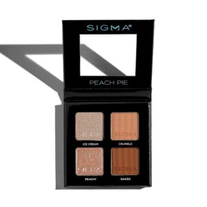 SIGMA eyeshadow quad palette - peach pie باليت ظلال العيون الرباعية من سيجما