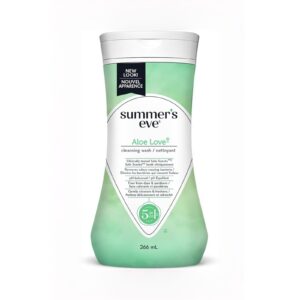 Summers Eve Aloe Love cleansing wash 444ml NEW LOOKسمرز ايف غسول مناطق حساسة