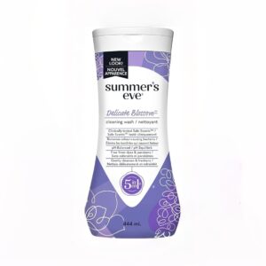 Summers Eve Delicate Blossom cleansing wash 444ml NEW LOOKسمرز ايف غسول مناطق حساسة
