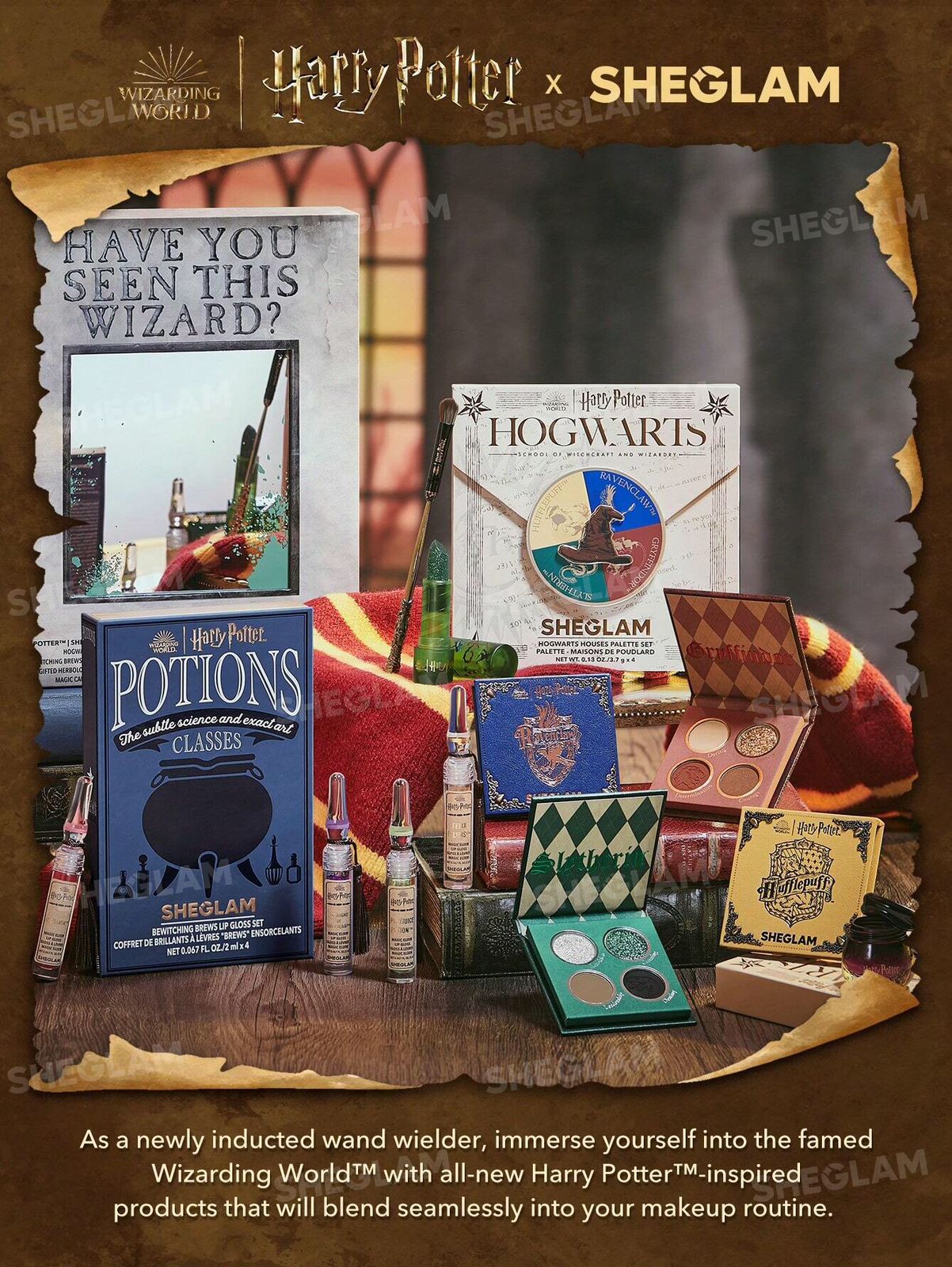 SHEGLAM X HARRY POTTER BEWITCHING BREWS LIP GLOSS SET مجموعة ملمعات الشفاه من شيگلام - Image 4