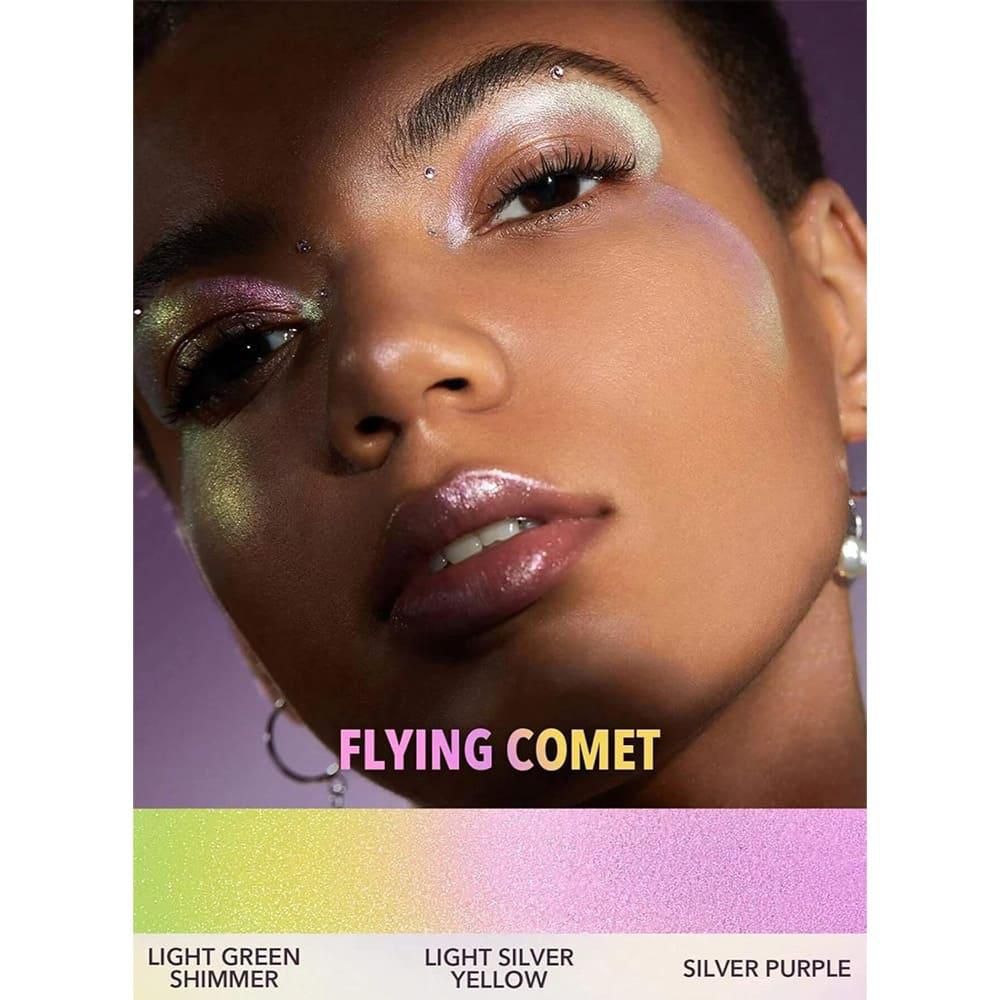 SHEGLAM CHROMA-GLOW BLOOM LIQUID HIGHLIGHTER - FLYING COMET هايلايتر وجه من شيگلام - Image 3