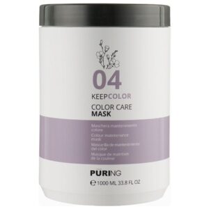 PURING 04 KEEPCOLOR COLOR CARE MASK 1000ml ماسك للعناية بالشعر المصبوغ من بيورنك