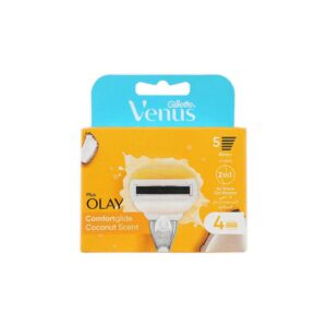 GILLETTE VENUS PLUS OLAY COMFORTGLIDE COCONUT SCENT جيليت ڤينوس شفرات حلاقة نسائية
