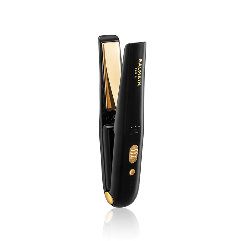BALMAIN HAIR TITANIUM CORDLESS STRAIGHTENER GOLD & BLACK مكواة شعر لاسلكية من بالمان - Image 3