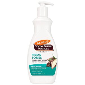 PALMER S' COCOA BUTTER FORMULA WITH VITAMIN E - FIRMS TONES FIRMING BODY 400ml بالمرز مغذي ومرطب للجسم بزبدة الكاكاو