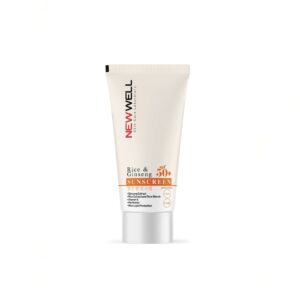 NEW WELL RICE & GINSENG sunscreen spf50+ 50ml واقي الشمس نيو ويل رايس آند جينسنغ بعامل حماية من الشمس +