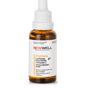 NEW WELL SKIN CARE LABORATORY BRIGHTNESS CAFFEINE SOLUTION 30ml سيروم للعناية بمنطقة حول العين