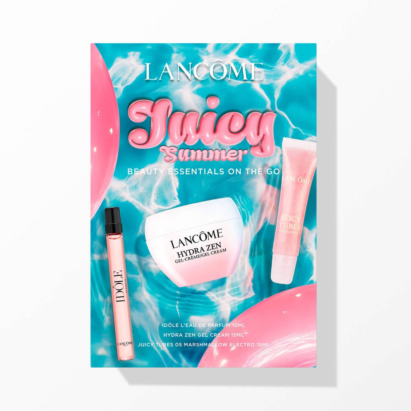 LANCOME JUICY TUBES SUMMER BOX SET لانكوم مجموعة العناية بالبشرة - Image 2
