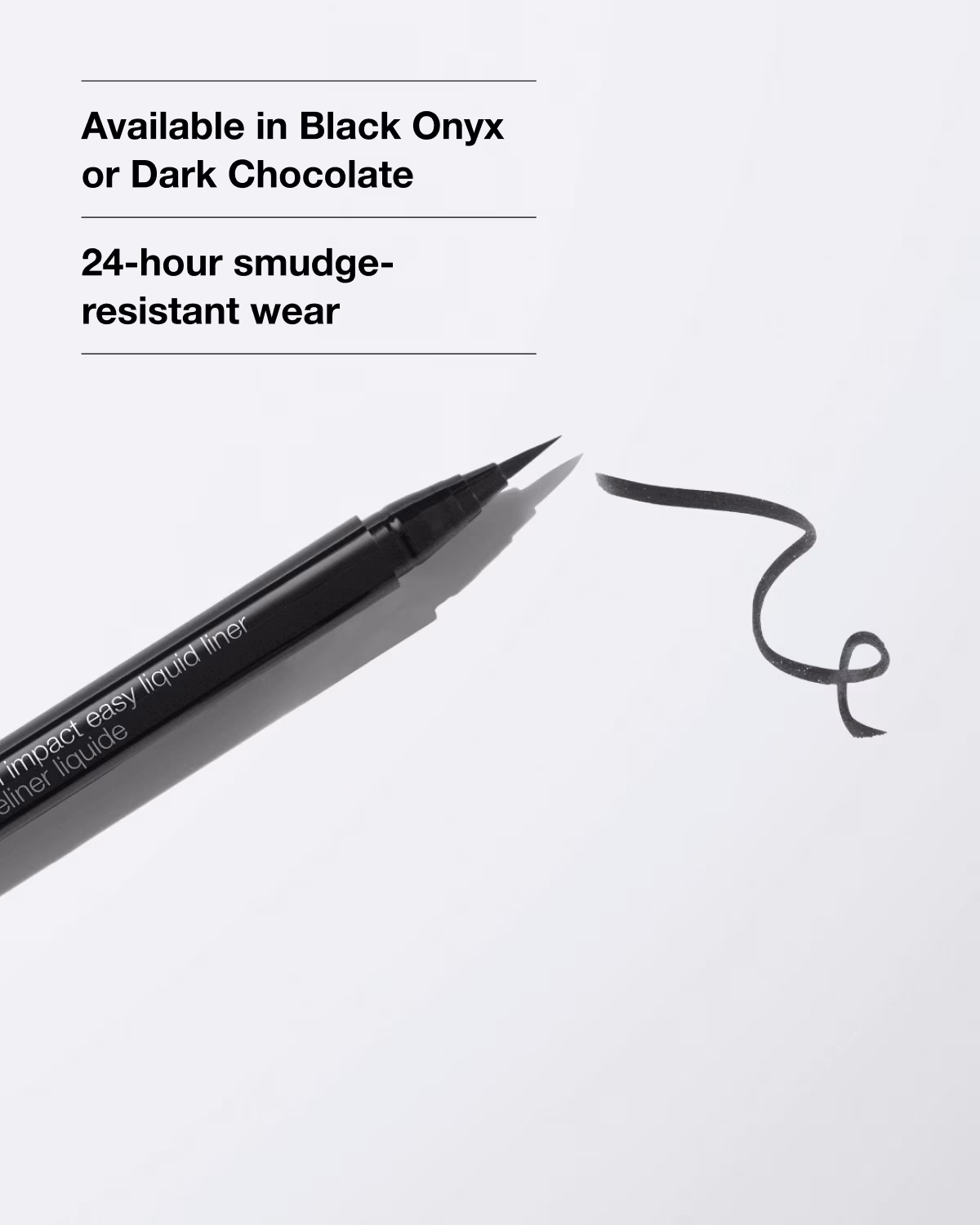 CLINIQUE high impact easy liquid liner 01 محدد عيون سائل سهل الاستخدام من كلينيك - Image 3