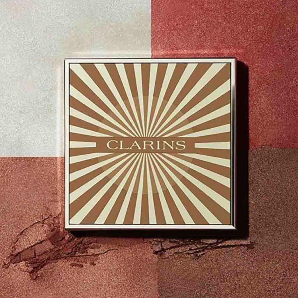 CLARINS All-In-One Palette - Golden Radiance Collection لوحة الألوان الكل في واحدمن كلارنس - Image 4