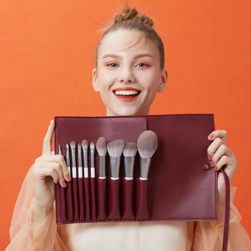 LUCAS BY BARAA 10 Piece Brush Set سيت فرش المكياج 10 قطع من لوكاس - Image 2