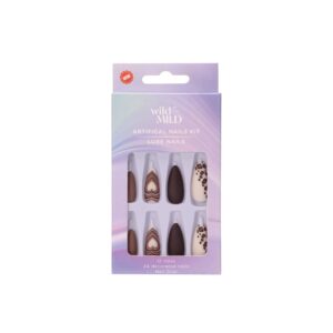 WILD & MILD artifical nails kit - Noisemaker طقم أظافر صناعية من وايلد اند مايلد