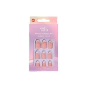 WILD & MILD artifical nails kit - Iconic طقم أظافر صناعية من وايلد اند مايلد