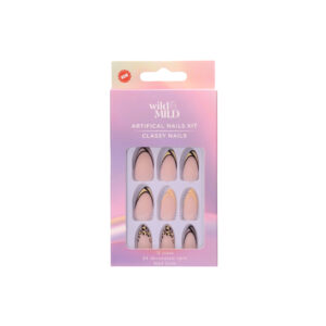 WILD & MILD artifical nails kit -  Pimp Your Tips طقم أظافر صناعية من وايلد اند مايلد