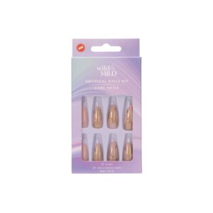 WILD & MILD artifical nails kit - Chic `N Charme طقم أظافر صناعية من وايلد اند مايلد
