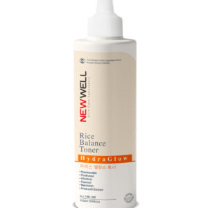 NEW WELL RICE BALANCE TONER HYDRAGLOW نيو ويل تونر للعناية بالبشرة