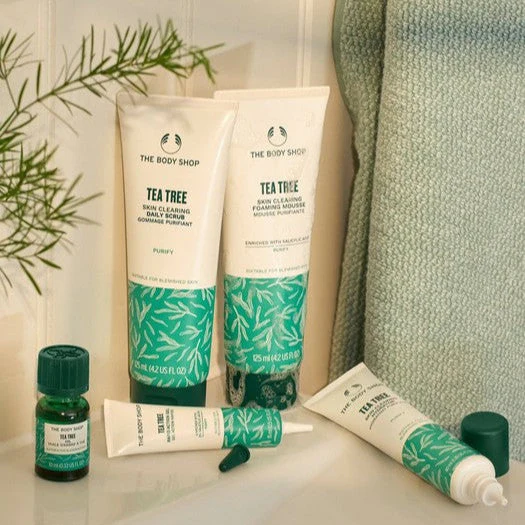 THE BODY SHOP tea tree skin clearing foaming mousse 125ml غسول الوجه من ذا بدي شوب - Image 4