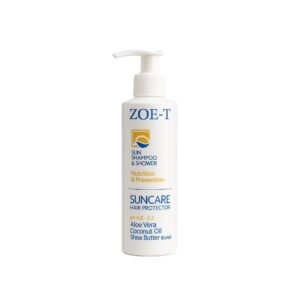 ZOE-T Sun Shampoo & Shower Sun Care Hair Protector شامبو للشعر + غسول للجسم من زوي تي