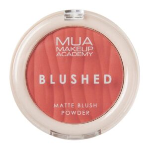 MUA MAKEUP ACADEMY Blushed Matte Powder Blusher   باودر احمر الخدود من موا