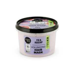 ORGANIC SHOP Volumizing Hair Mask for Oily Hair Fig and Rosehip 250ml اوركانيك شوب قناع تكثيف الشعر للشعر الدهني بالتين وثمر الورد