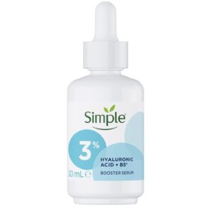 SIMPLE 3% Hyaluronic Acid & Vitamin B Booster Serum 30ml  سيروم للبشرة من سمبل