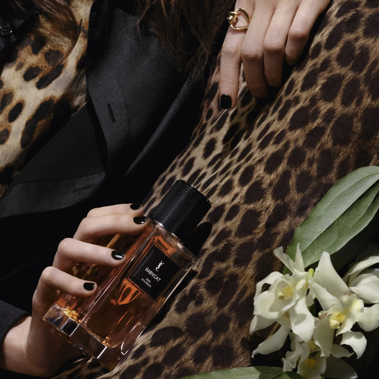 YVES SAINT LAURENT Babycat Raw Bourbon Eau De Parfum Unisex 125ml عطر للرجال والنساء - Image 5