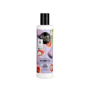 ORGANIC SHOP Volumizing Shampoo for Oily Hair Fig and Rosehip 280ml اوركانك شوب شامبو مكثف للشعر الدهني بخلاصة التين وثمر الورد