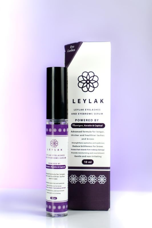 LEYLAK Eyelashes and Eyebrows Serum 10 ml سيروم الرموش والحواجب من ليلاك - Image 3