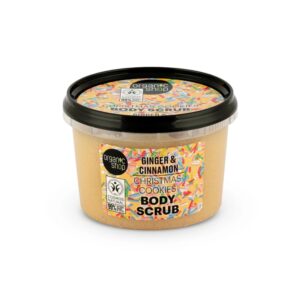 ORGANIC SHOP Christmas Cookies Body Scrub Ginger and Cinnamon 250ml اوركانك شوب مقشر الجسم بنكهة كعكات عيد الميلاد بالزنجبيل والقرفة