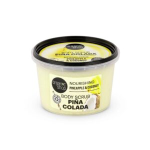 ORGANIC SHOP Nourishing Pina Colada Body Scrub Pineapple and Coconut 250ml اوركانك شوب مقشر الجسم المغذي بنكهة بينا كولادا والأناناس وجوز الهند