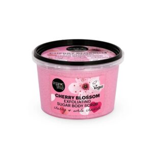 ORGANIC SHOP Cherry Blossom Exfoliating Sugar Body Scrub 250ml اوركانك شوب مقشر الجسم بالسكر بزهر الكرز