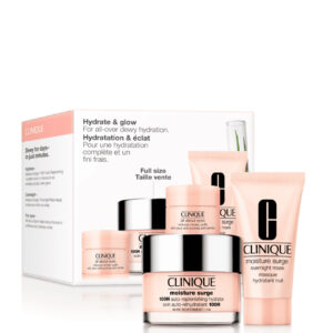 CLINIQUE Hydrate + Glow: Moisture Surge Set كلينك مجموعة العناية بالبشرة
