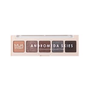 MUA MAKEUP ACADEMY BRONZED 5 SHADE EYESHADOW PALETTE - ANDROMEDA SKIES لوحة ضلال العين من موا