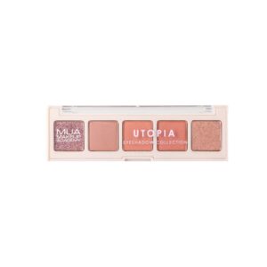 MUA MAKEUP ACADEMY BRONZED 5 SHADE EYESHADOW PALETTE - UTOPIA  لوحة ضلال العين من موا