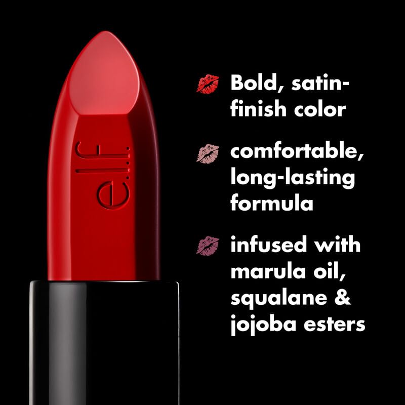 E.L.F O Face Satin Lipstick ملمع شفاه من ايلف - Image 2