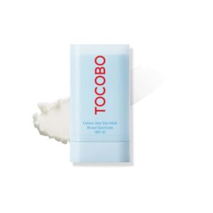 TOCOBO cotton soft sun stick spf50 pa++++ high protection 19g واقي شمس من توكوبو