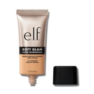 E.L.F Soft Glam Satin Foundation 30ml كريم اساس من ايلف