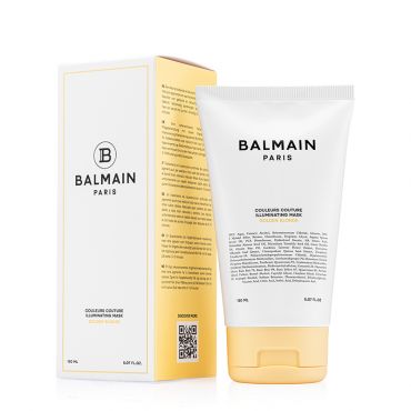 BALMAIN PARIS Illuminating Colour Mask - Golden  Blonde 150ml بالمان قناع ملون مضيء - أشقر ذهبي - Image 3
