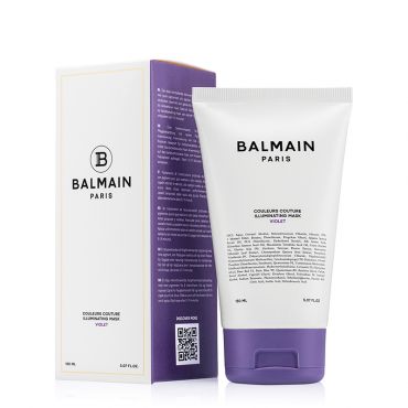 BALMAIN PARIS Illuminating Color Mask Violet 150ml بالمان قناع ملون مضيء - بنفسجي - Image 2