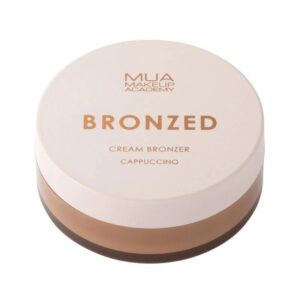 MUA MAKEUP ACADEMY BRONZED CREAM BRONZER - Cappuccino كريم برونزر من موا