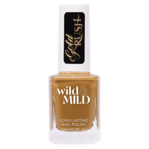 WILD & MILD Gold Rush collection nail polish طلاء أظافر من مجموعة جولد راش من وايلد اند مايلد
