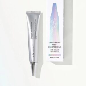MARY & MAY Tranexamic Acid+Glutathione Eye Cream 30g كريم العيون من ماري اند مي