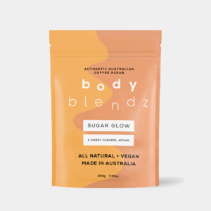 BODY BLENDZ Sugar Glow Coffee Body Scrub200g بودي بليندز مقشر بالقهوة للجسم