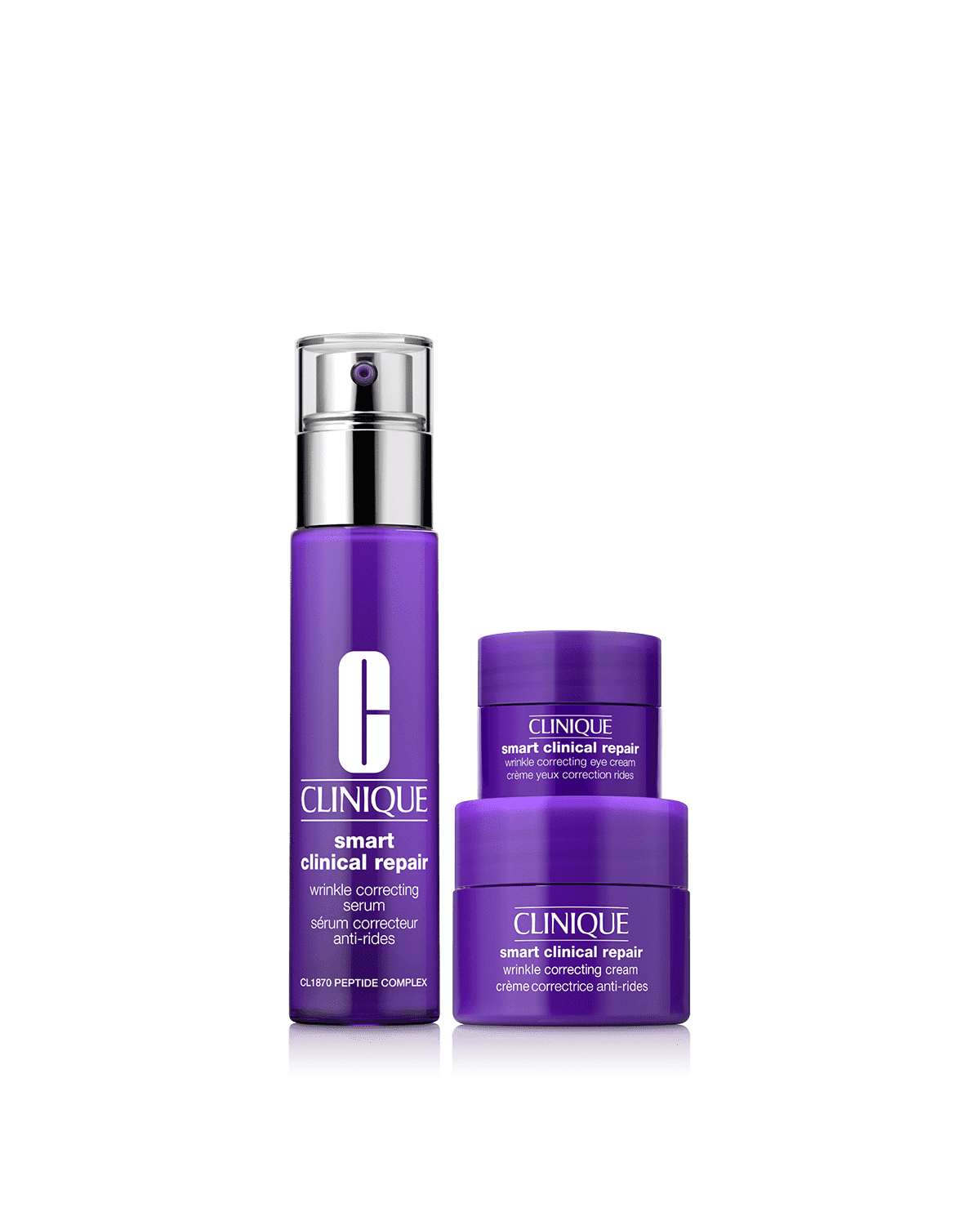 CLINIQUE Smooth + Renew Lab: Smart Clinical Repair Feel Smoother and Look Younger Set كلينك مجموعة العناية بالبشرة - Image 2